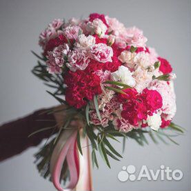 Букет из гвоздик 11 21 31 41 51 Доставка