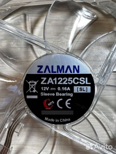 Вентилятор для компьютера zalman ZA1225сsl