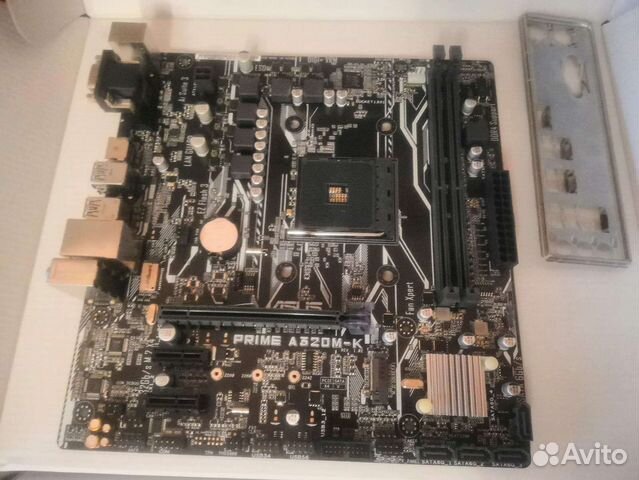 Материнская плата asus prime A320M-K купить в Москве | Электроника | Авито