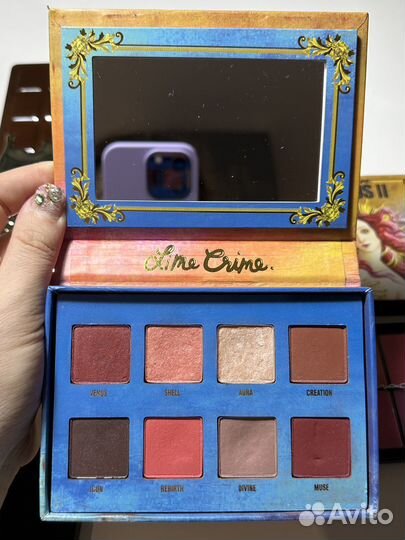 Палетки MAC Pro, Nars, Urban decay UD, Lime Crime