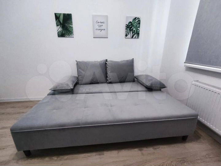 1-к. квартира, 24 м², 1 кровать