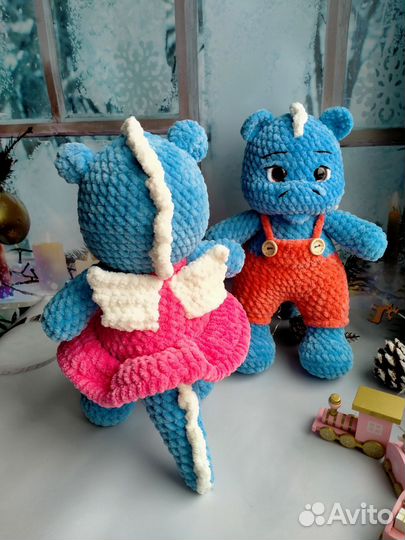 Дракоша плюшевый