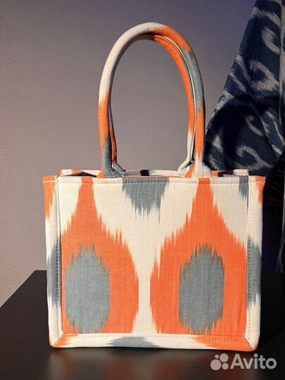 Cумка икат шопер