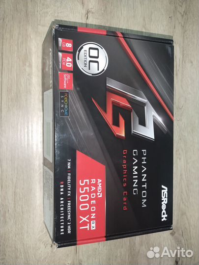 Видеокарта Asrock Radeon RX 5500 XT 8Gb