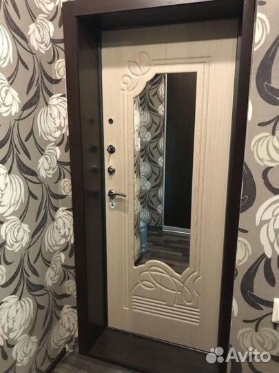 Входная дверь с зеркалом ольга
