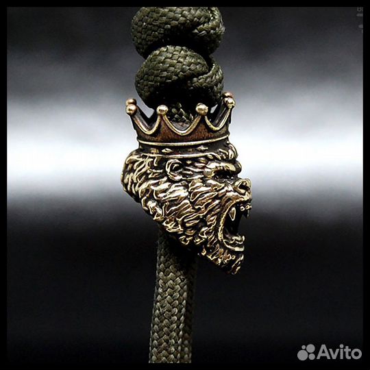 Бусина для паракорда Кинг Конг, бусина для ножа