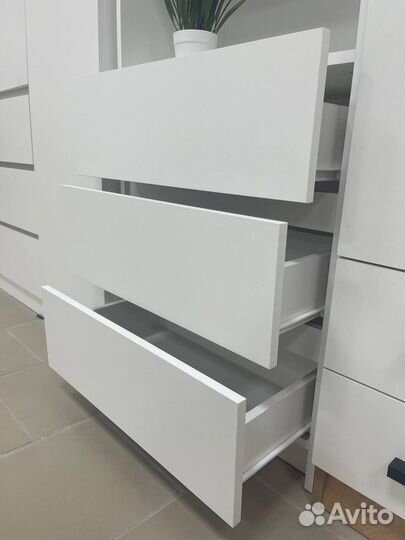 Стеллаж белый мори 600.3