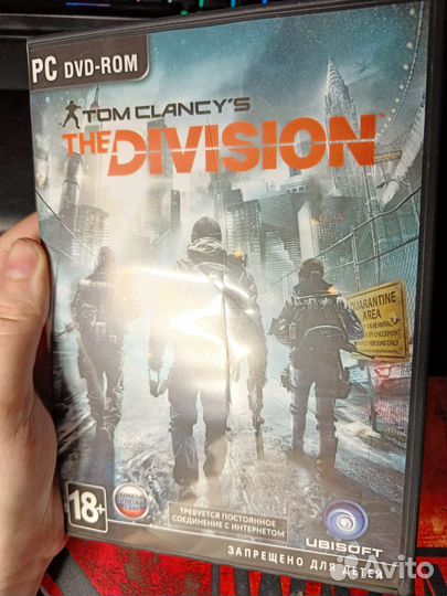 Диск Tom Clancy's the division PC пк бесплатно