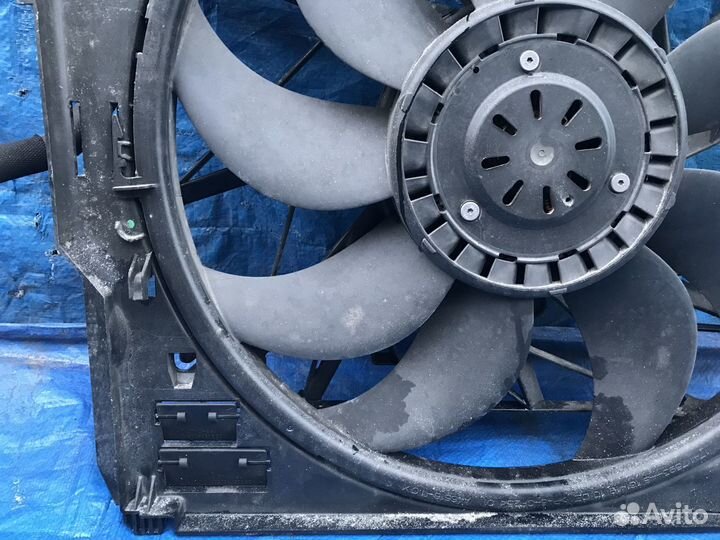 Вентилятор радиатора для бмв 550i GT 10-16 F07