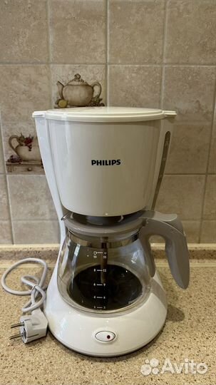 Кофеварка капельная philips