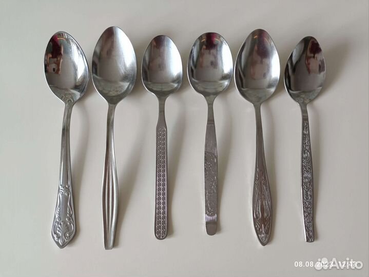 Вилки ложки ножи СССР