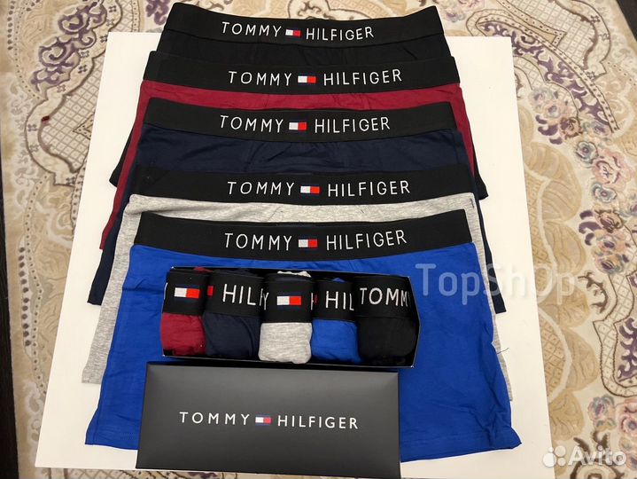 Набор боксеров 5 шт Tommy Hilfiger томи