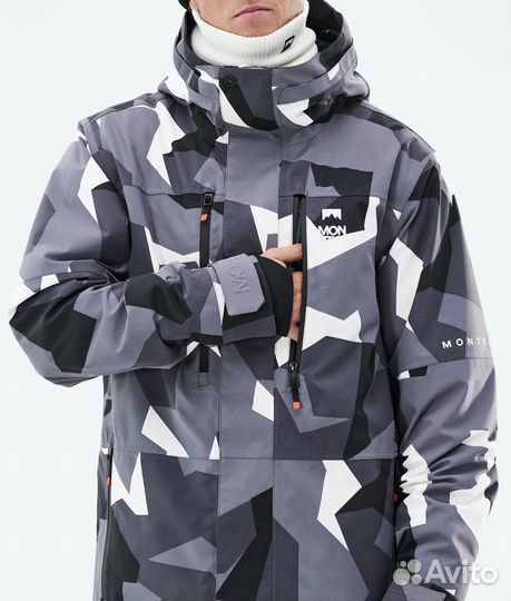 Горнолыжная куртка Montec Fawk Arctic Camo (L)