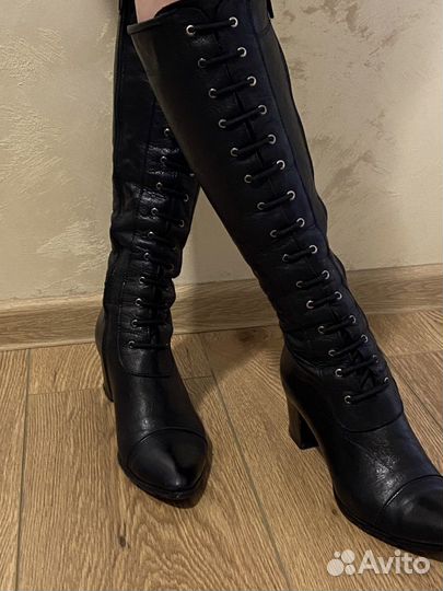 Сапоги весна - осень женские 35-36 размер