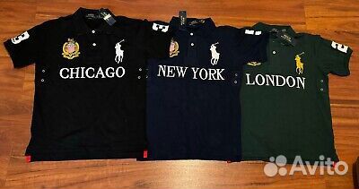 Polo ralph lauren футболка chicago london