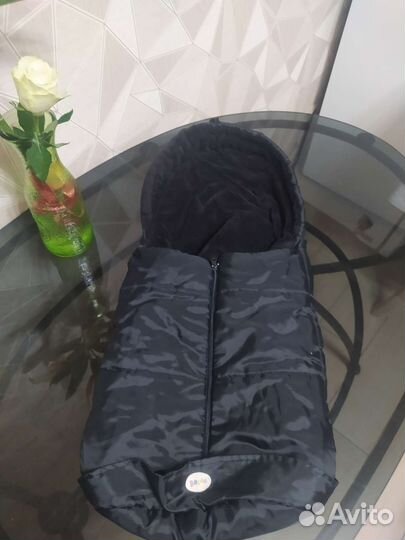 Зимний конверт в коляску