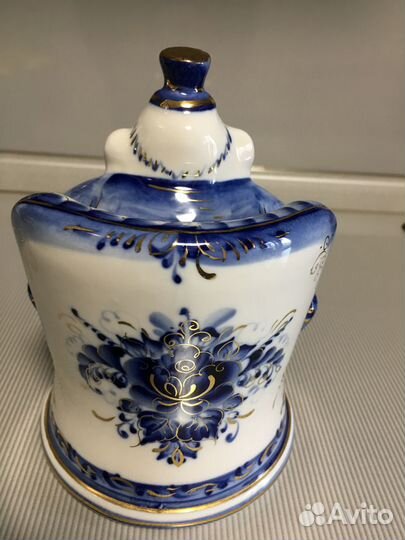 Гжель скульптура Обезьяна