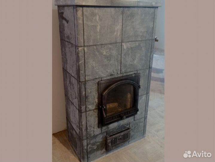 Печь камин отопительная