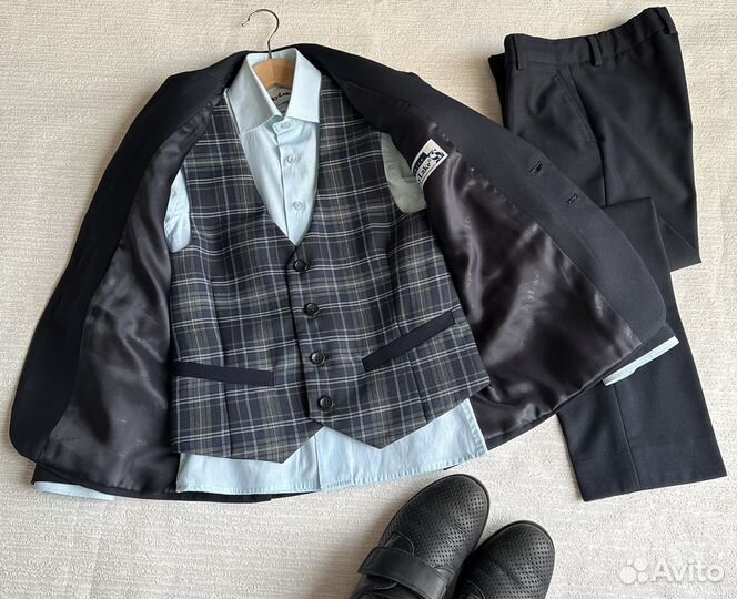 Школьная форма для мальчика пакетом 128 размер