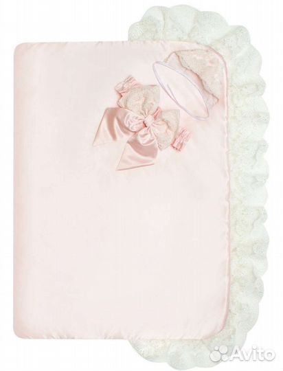 Конверт на выписку для девочки зимний