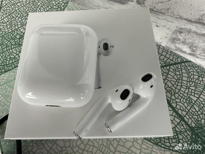 Наушники гарнитура Apple Airpods 1