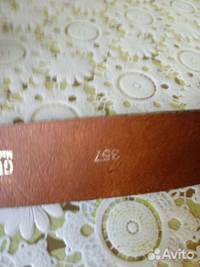 Мужской кожаный ремень Гуччи оригинал