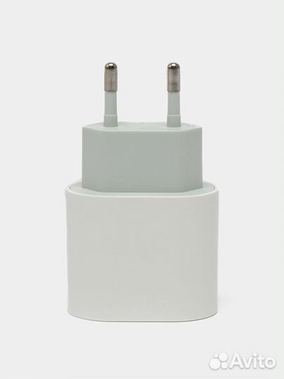 Зарядка iPhone 20 Вт с кабелем Type-C-Ligtning