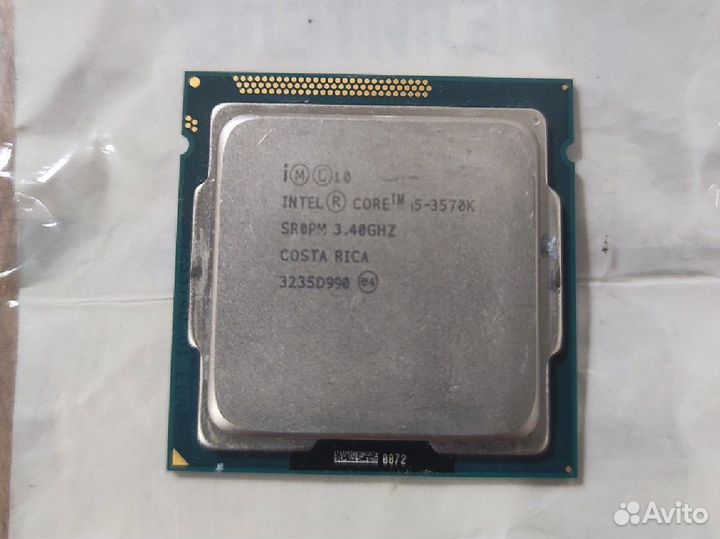 Процессор i5 3570K