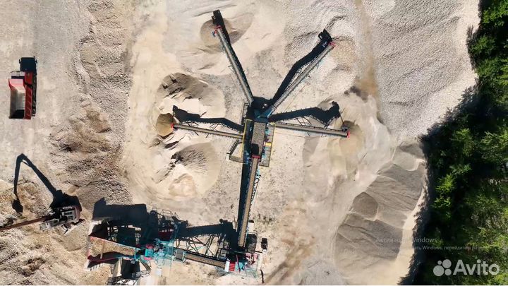 Дск комплекс, роторная дробилка,грохот для щебня