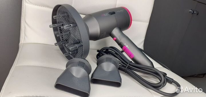 Профессиональный фен Mac Styler +объёмный диффузор