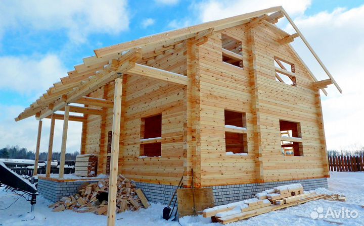 Дом из профилированного бруса