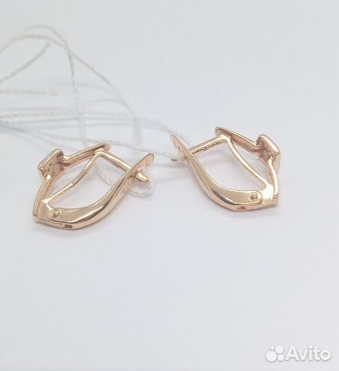 Золотые серьги