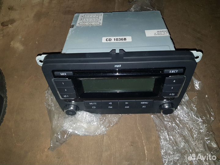 Оригинальная магнитола Polo Sedan Rus 2013