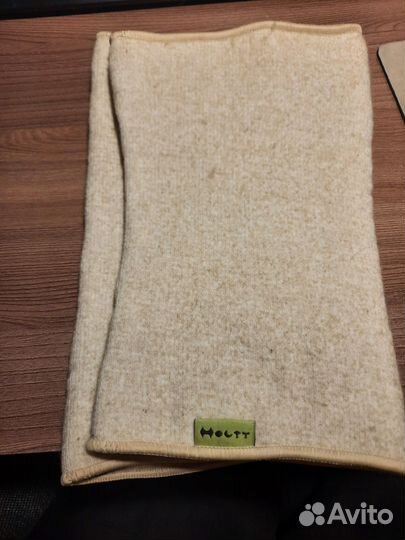 Наколенники holty натуральная шерсть