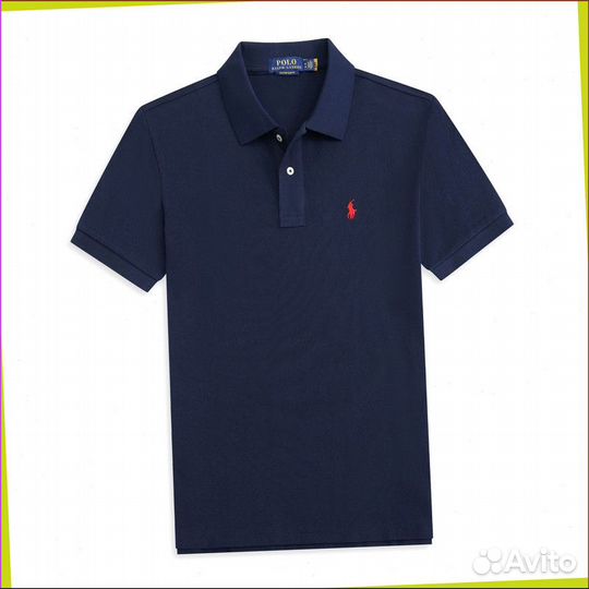 Поло футболка Polo Ralph Lauren (качество lux)