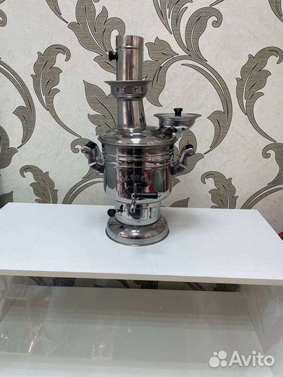 Самовар на дровах новый