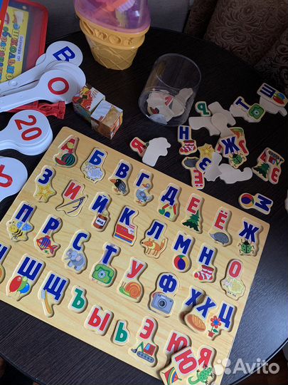 Пазл азбука, прописи новые