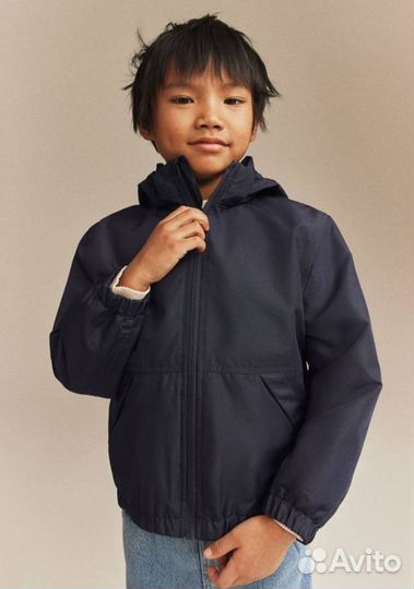 Водоотталкивающая куртка для мальчика hm 122/128