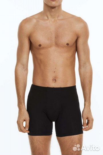 Трусы боксерки мужские hm 3 шт. (m)