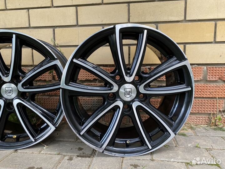 Литые диски r16 5x114.3 Tech Line