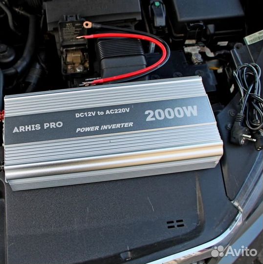 Преобразователь 12-220 Arhis Pro 2000 W инвертор