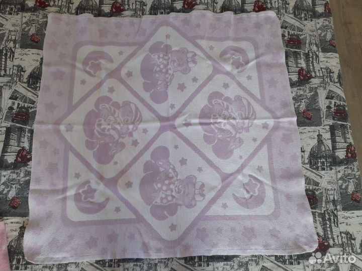 Одеяло байковое детское