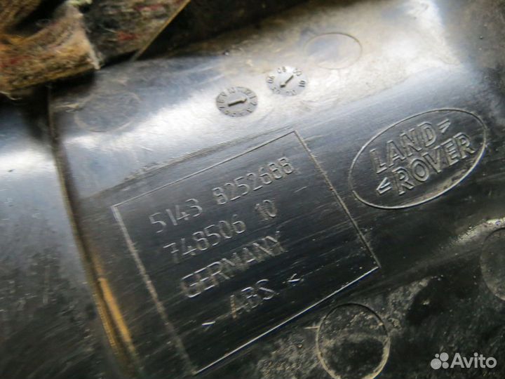 Пластик салона Range Rover 3 Vogue