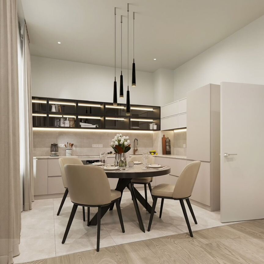 1-к. квартира, 46,7 м², 33/44 эт.