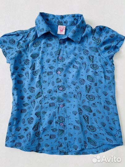 Рубашка для девочки (6 лет) 2 шт