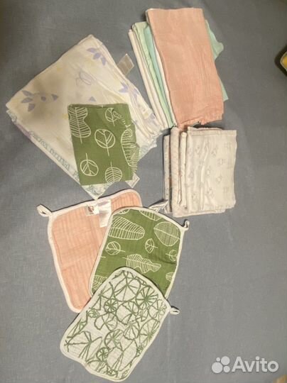 Муслиновые пеленки бу