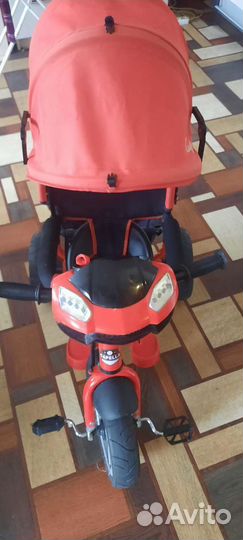 Детский трехколесный велосипед бу