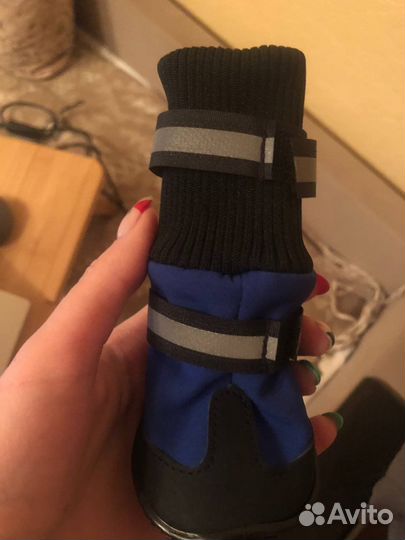 Ботинки зимние для собак