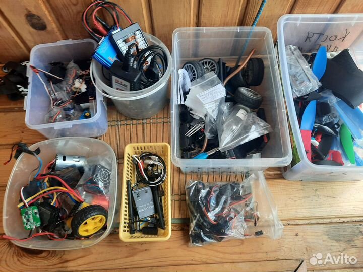 RC моторы регуляторы сервы колеса спуры запчасти