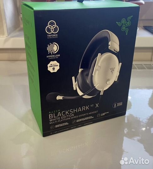 Наушники Razer blackshark v2 x